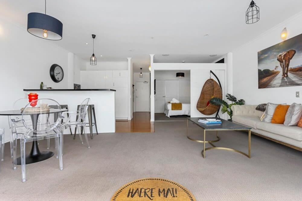 Funky One Bedroom Apartment On Princes Wharf أوكلاند المظهر الخارجي الصورة